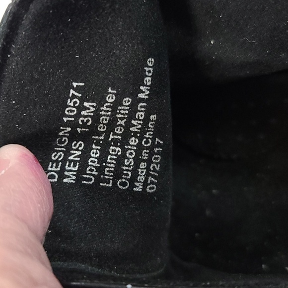 Kenneth Cole NY Techni-Cole Mens Dress Shoes Black Leather Laces Sz 13M EUC - Picture 3 of 12